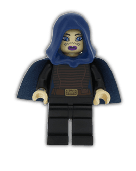 Barriss Offee - Dark Blue Cape and Hood (SW0379) - BricksAndFigsDE