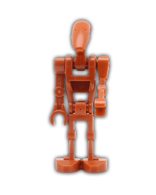 Battle Droid - Dark Orange, Bent Arm and Straight Arm (SW0467) - BricksAndFigsDE