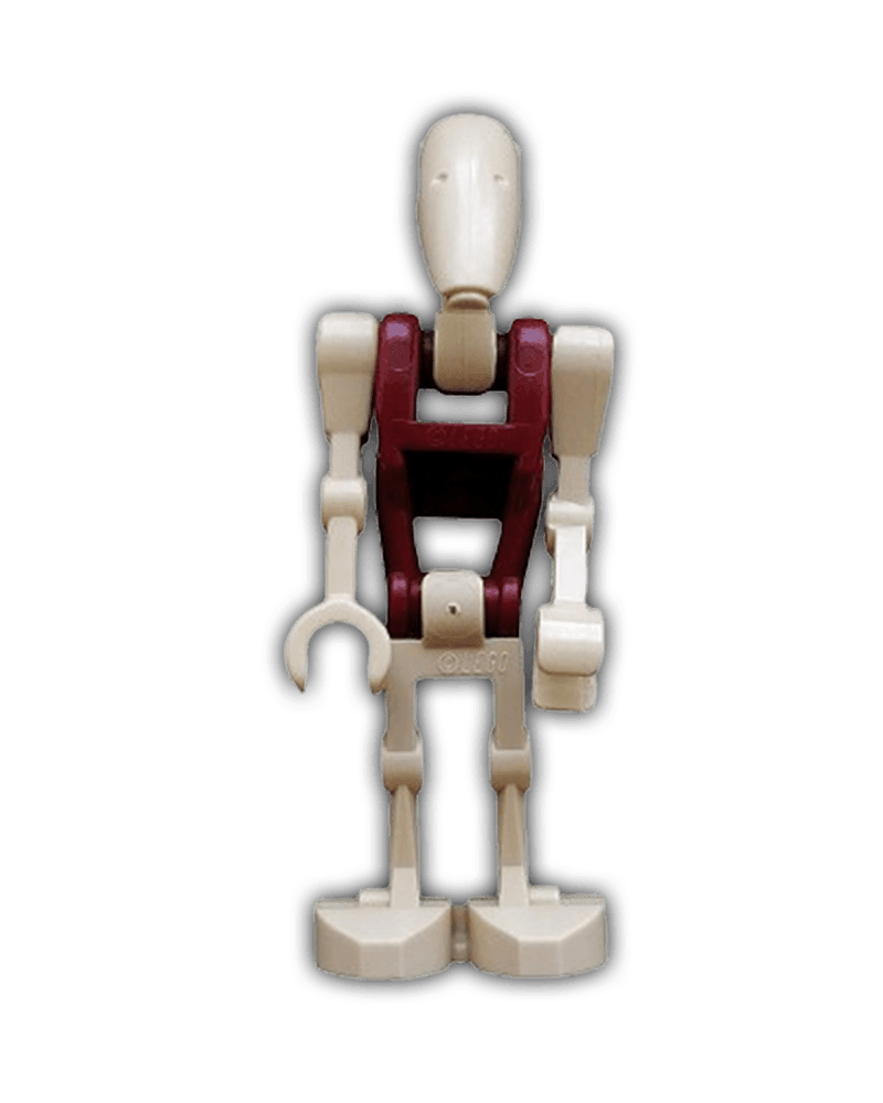 Battle Droid Security with Straight Arm and Dark Red Torso (SW0096) - BricksAndFigsDE