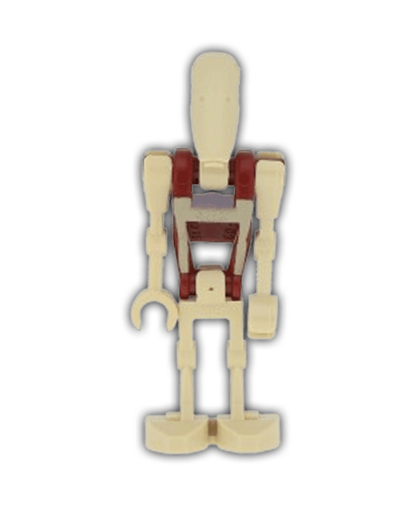 Battle Droid Security with Straight Arm - Solid Pattern on Torso (SW0600) - BricksAndFigsDE