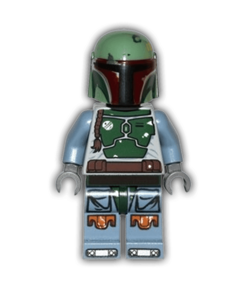 LEGO Star Wars Minifigure Boba Fett - Balaclava Head (SW0431) - BricksAndFigsDE