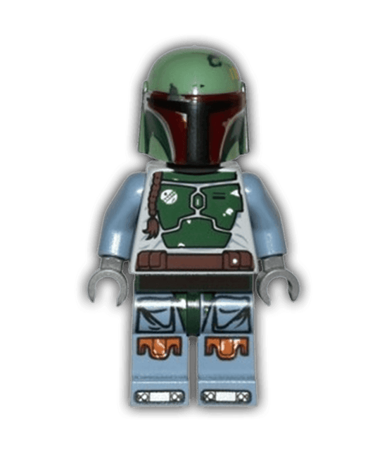 LEGO Star Wars Minifigure Boba Fett - Balaclava Head (SW0431) - BricksAndFigsDE