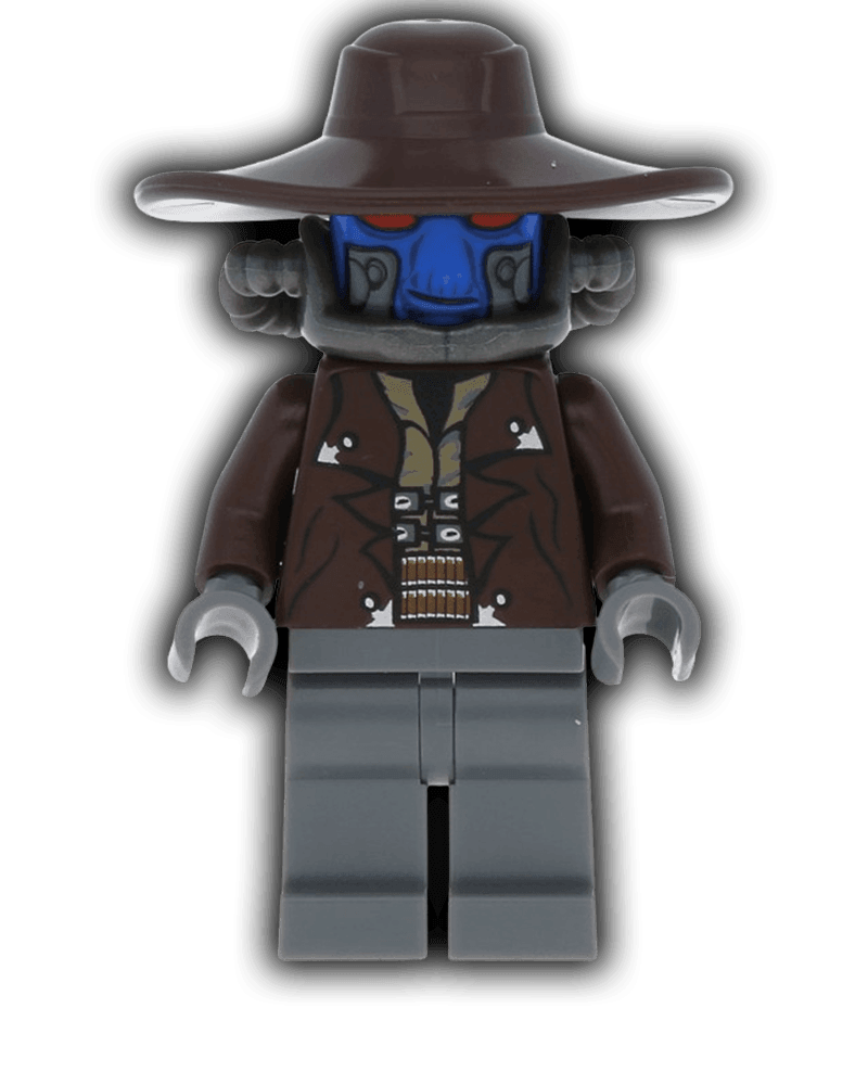 LEGO Cad Bane - Dark Bluish Gray Hands and Legs (SW0285) - BricksAndFigsDE