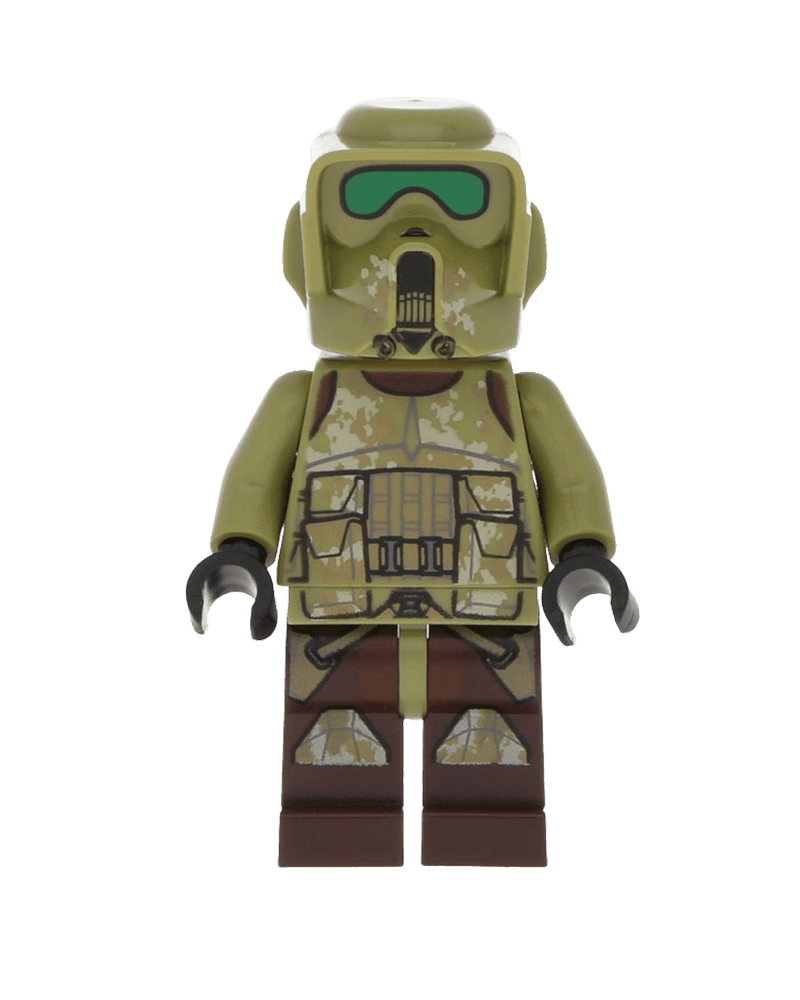 LEGO Star Wars Minifigure Clone Scout Trooper, 41st Elite Corps (Phase 2) (SW0518) - BricksAndFigsDE