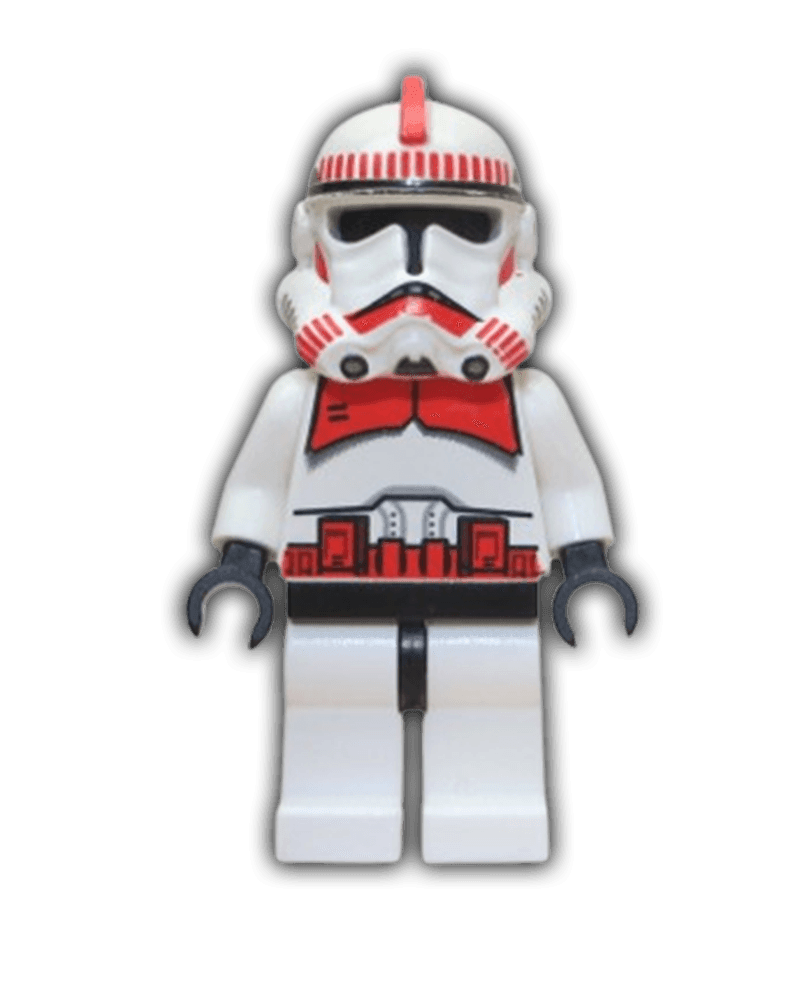 LEGO Clone Shock Trooper, Coruscant Guard (Phase 2) - Black Head (SW0091) - BricksAndFigsDE