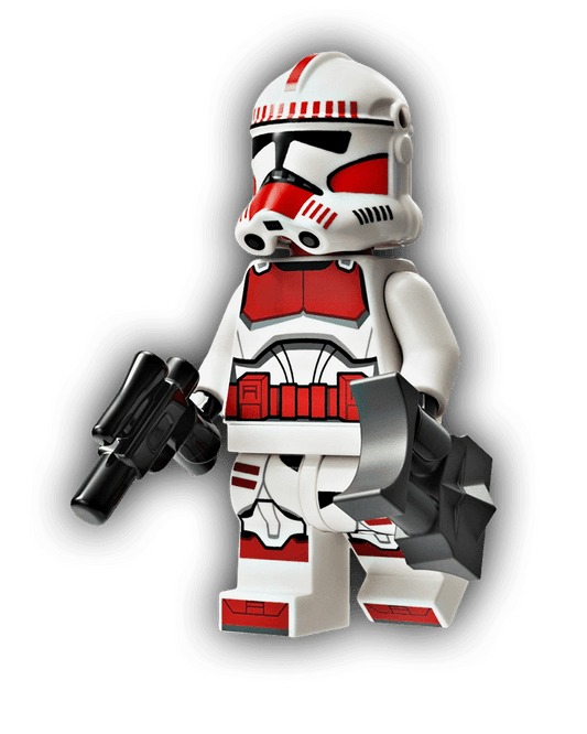 Clone Shock Trooper, Coruscant Guard (Phase 2) - Nougat Head (SW1305) - BricksAndFigsDE