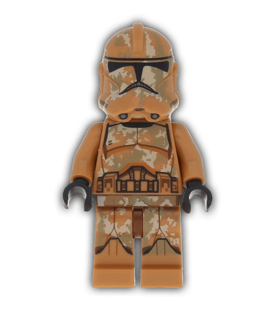 LEGO Star Wars Minifigure Clone Trooper (Phase 2) - Geonosis Camouflage, Scowl (SW0606) - BricksAndFigsDE