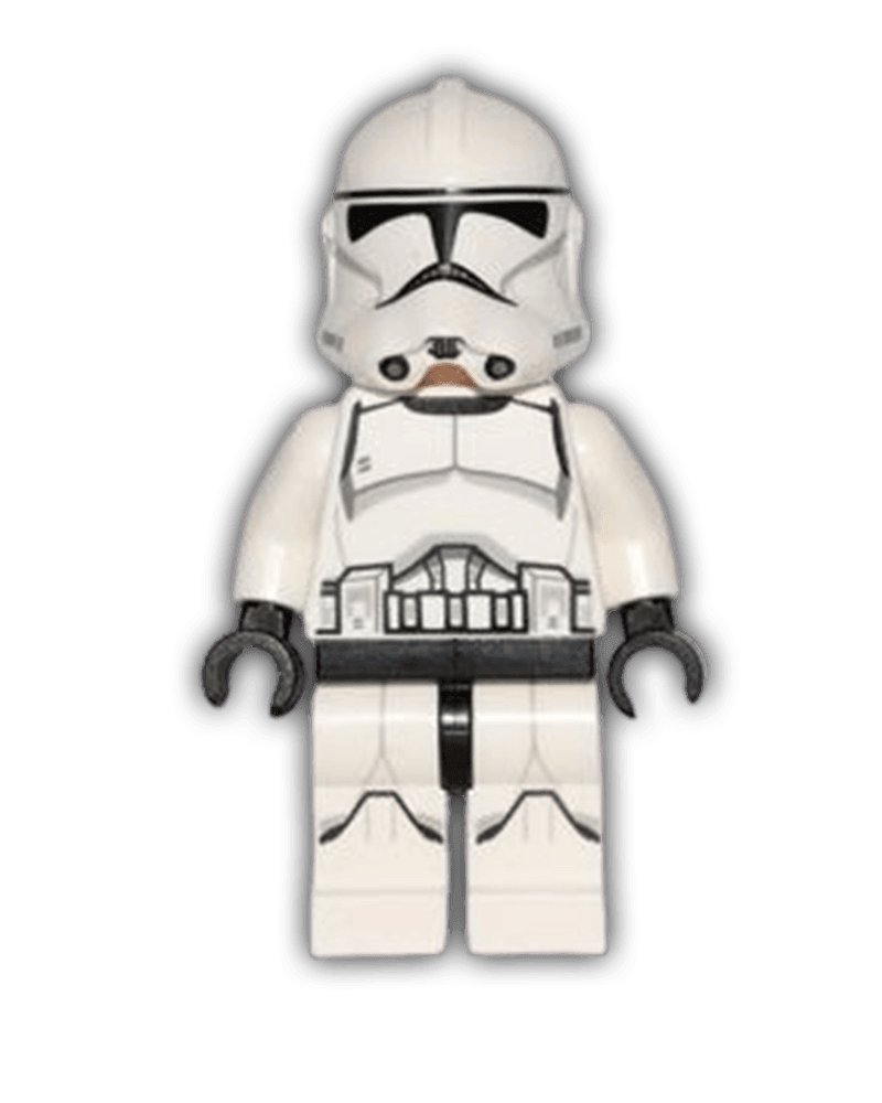 LEGO Star Wars Minifigure Clone Trooper (Phase 2) - Light Nougat Head (SW0541) - BricksAndFigsDE