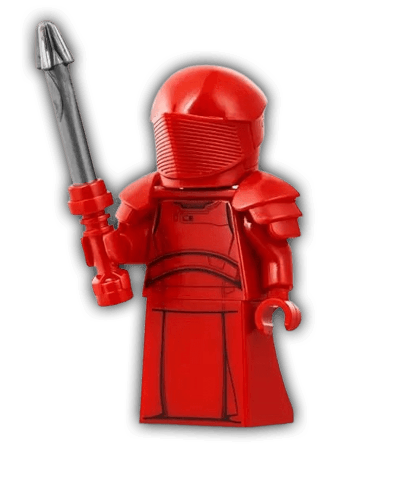 LEGO Star Wars Minifigure Elite Praetorian Guard - Pointed Helmet, Skirt (SW0947) - BricksAndFigsDE