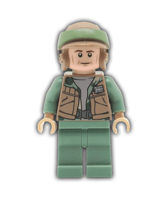 LEGO Endor Rebel Commando - Dark Tan Vest (SW0367) - BricksAndFigsDE