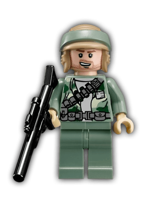 LEGO Star Wars Minifigure Endor Rebel Commando - Stubble (SW0368) - BricksAndFigsDE