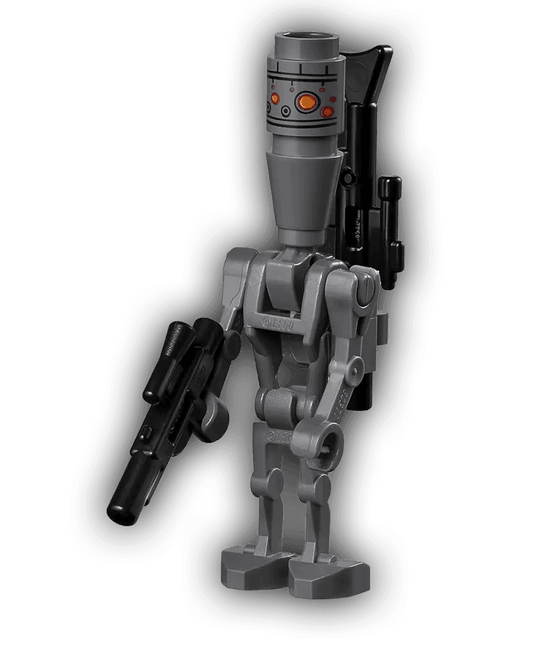 IG-88 with Round 1 x 1 Plate (SW0831a) - BricksAndFigsDE