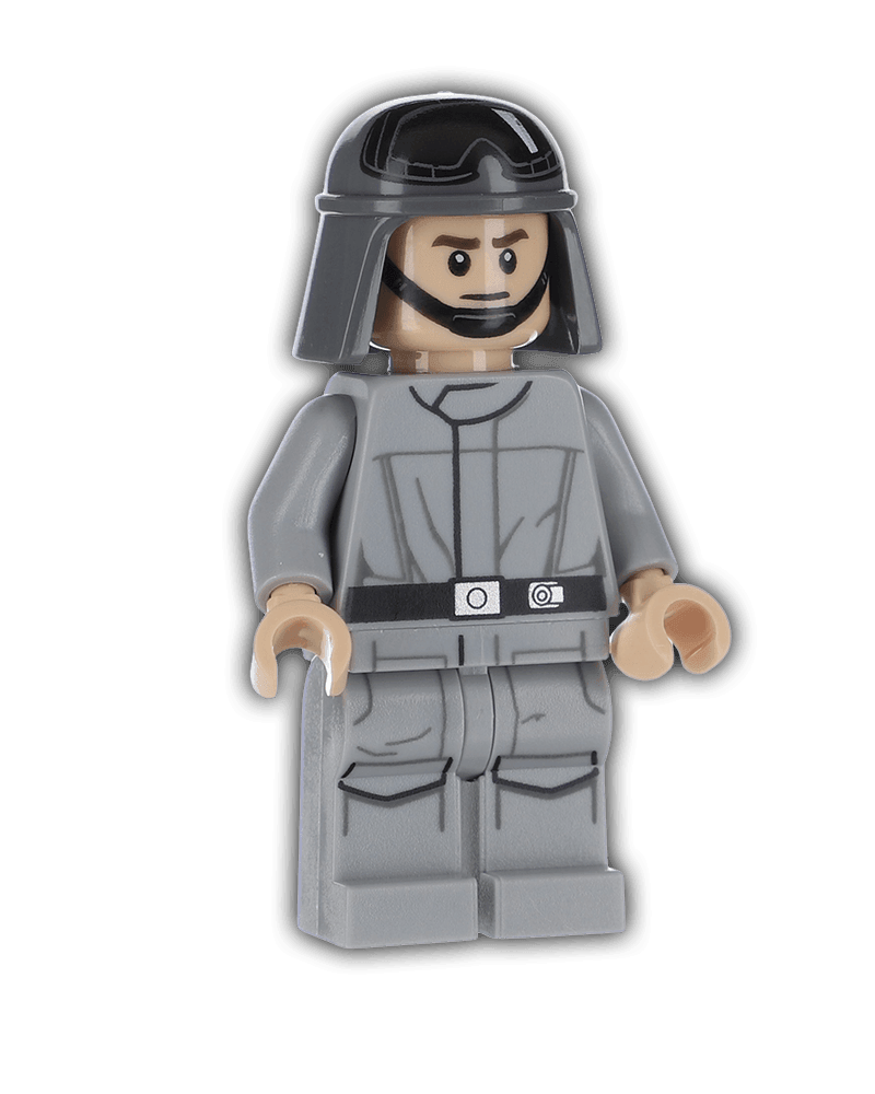 LEGO Imperial AT-ST Driver (Helmet with Printed Goggles, Light Bluish Gray Jumpsuit, Printed Legs) (SW0797) - BricksAndFigsDE