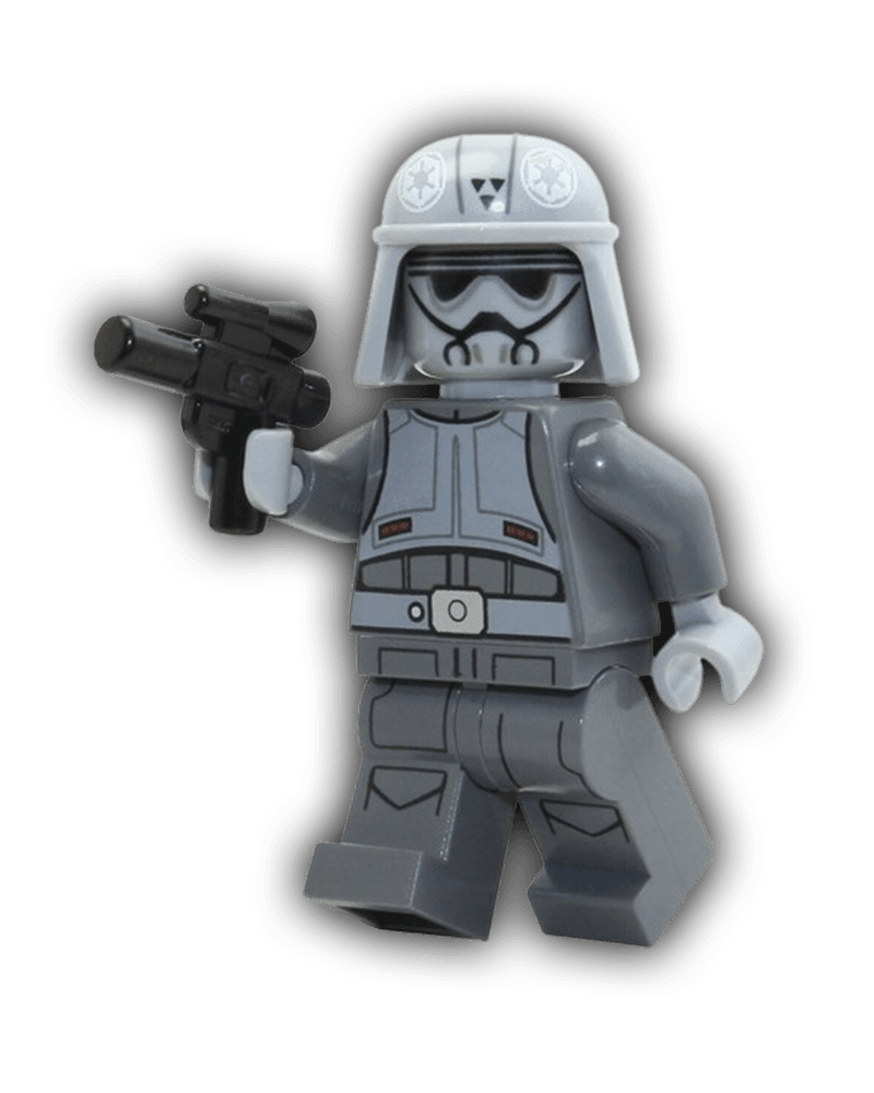 LEGO Star Wars Minifigure Imperial Combat Driver - Gray Uniform (SW0702) - BricksAndFigsDE