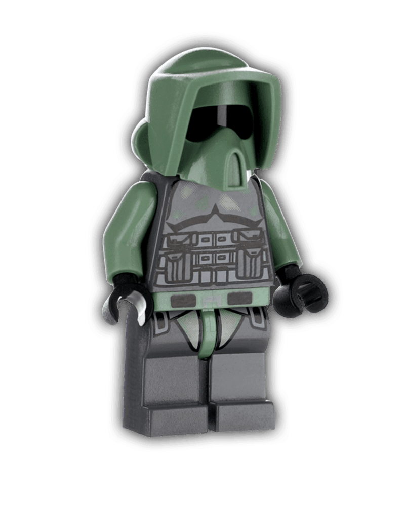 LEGO Star Wars Minifigure Imperial Scout Trooper Episode 3, 'Kashyyyk Trooper' (SW0131) - BricksAndFigsDE