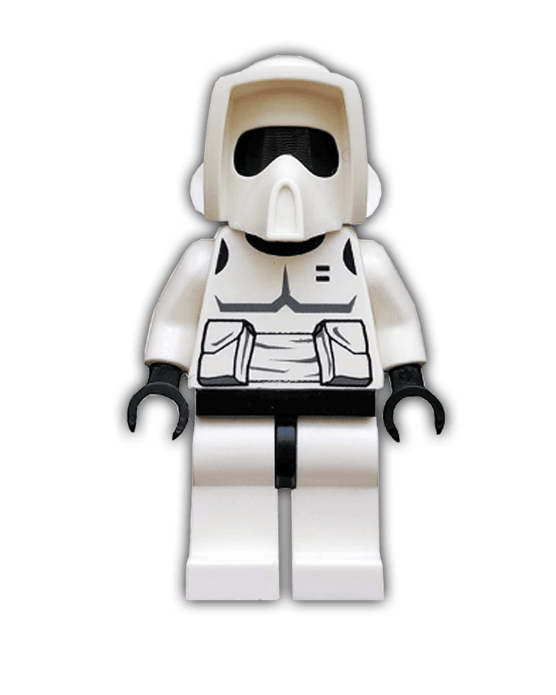 Imperial Scout Trooper - Plain Black Head (SW0005a) - BricksAndFigsDE