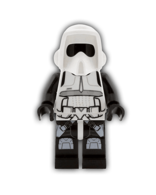 LEGO Star Wars Minifigure Imperial Scout Trooper - Printed Black Head and Legs (SW0505) - BricksAndFigsDE