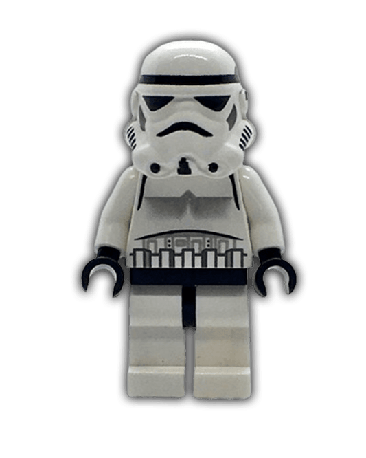 LEGO Imperial Stormtrooper - Black Head, Dotted Mouth Helmet (SW0188) - BricksAndFigsDE