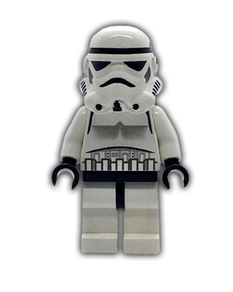 LEGO Imperial Stormtrooper - Black Head, Solid Mouth Helmet (SW0036b) - BricksAndFigsDE