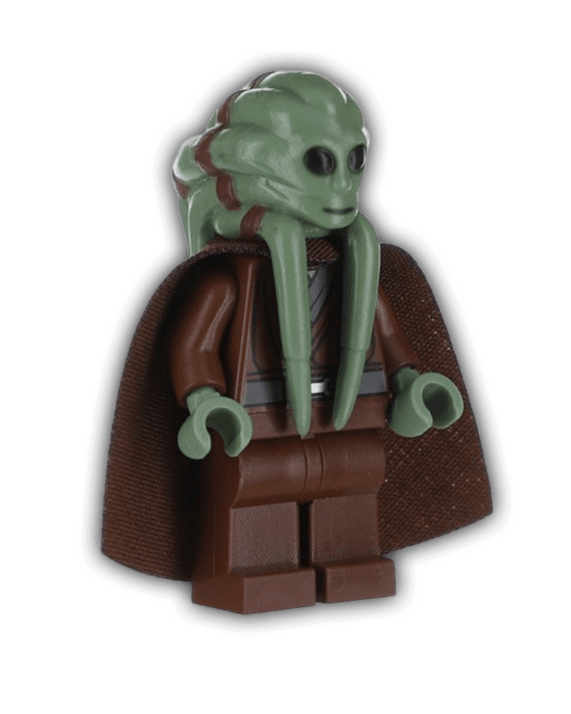 LEGO Star Wars Minifigure Kit Fisto with Cape (SW0422) - BricksAndFigsDE