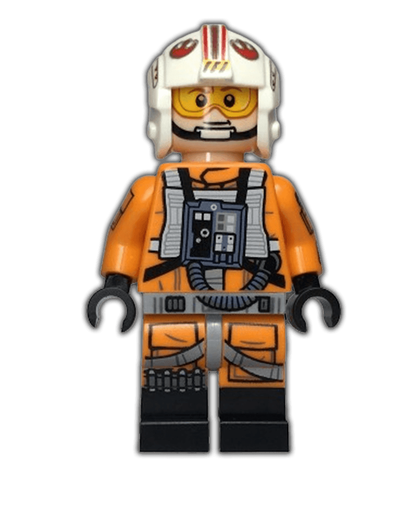 LEGO Luke Skywalker - Pilot Suit, Printed Arms, Black Boots (SW1267) - BricksAndFigsDE