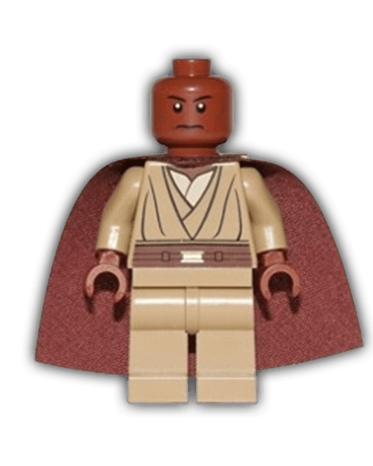 LEGO Star Wars Minifigure Mace Windu (Cape) (SW0417) - BricksAndFigsDE