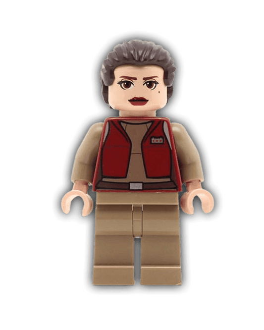 LEGO Star Wars Minifigure Padme Amidala - Senator, Large Eyes, Red Lips (SW0411) - BricksAndFigsDE