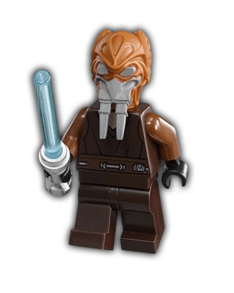 LEGO Star Wars Minifigure Plo Koon (Dark Tan Undershirt) (SW0538) - BricksAndFigsDE