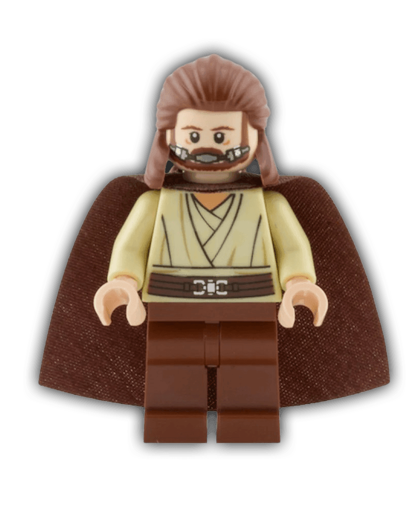 LEGO Star Wars Minifigure Qui-Gon Jinn (Breathing Apparatus) (SW0410) - BricksAndFigsDE