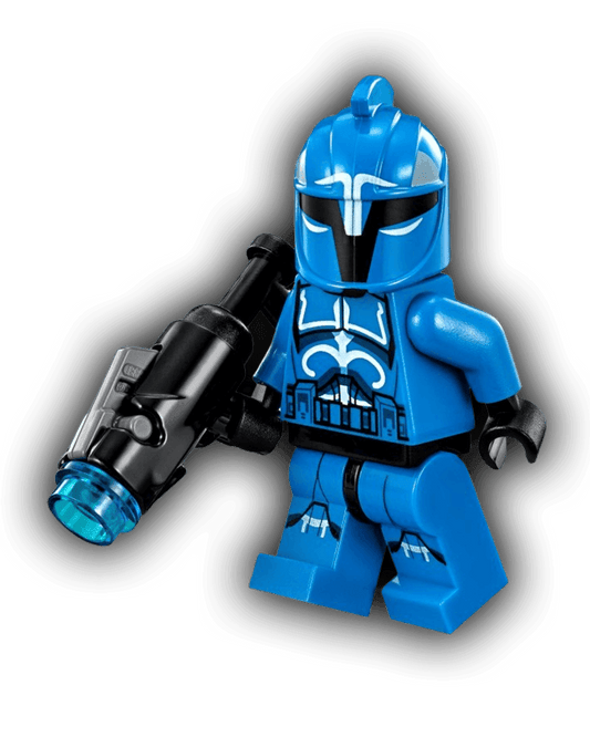 LEGO Star Wars Minifigure Senate Commando Captain - Printed Legs (SW0613) - BricksAndFigsDE