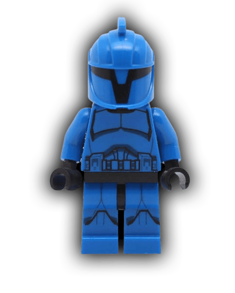 LEGO Star Wars Minifigure Senate Commando - Printed Legs (SW0614) - BricksAndFigsDE