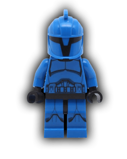 LEGO Star Wars Minifigure Senate Commando - Printed Legs (SW0614) - BricksAndFigsDE