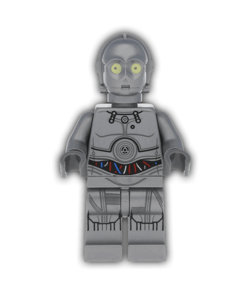 LEGO Star Wars Minifigure Silver Protocol Droid (U-3PO) (SW0766) - BricksAndFigsDE