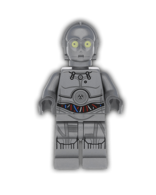 LEGO Star Wars Minifigure Silver Protocol Droid (U-3PO) (SW0766) - BricksAndFigsDE