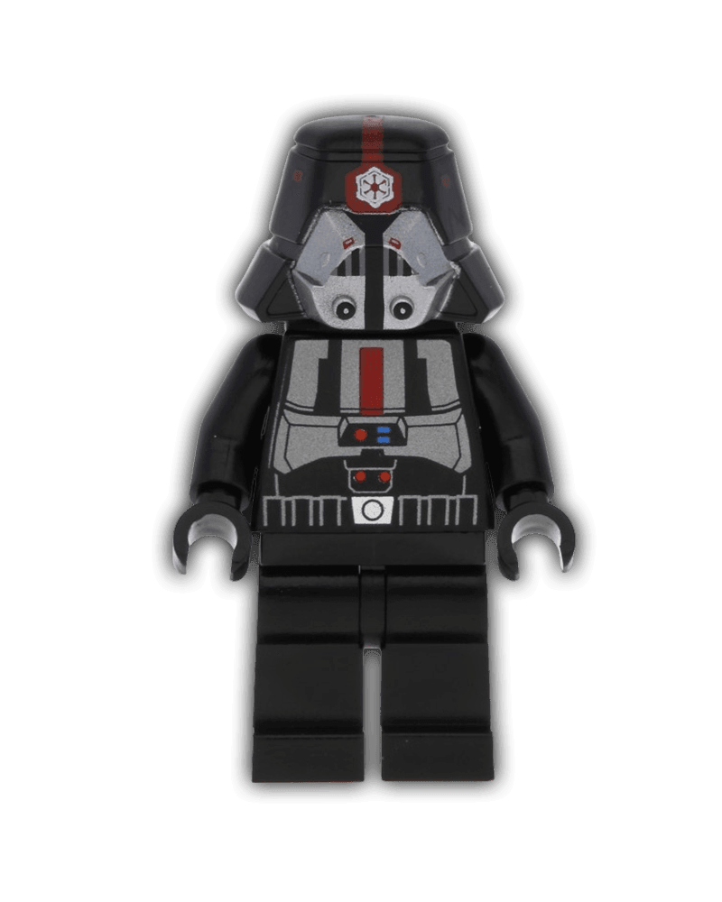 LEGO Sith Trooper - Black Armor with Plain Legs (SW0414) - BricksAndFigsDE