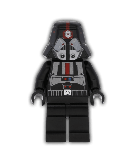 LEGO Sith Trooper - Black Armor with Plain Legs (SW0414) - BricksAndFigsDE