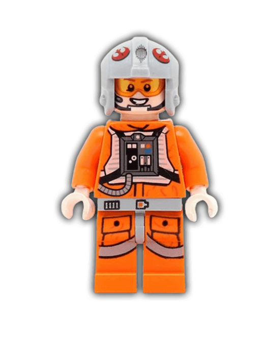 LEGO Snowspeeder Pilot - Light Bluish Gray Helmet (SW0607) - BricksAndFigsDE