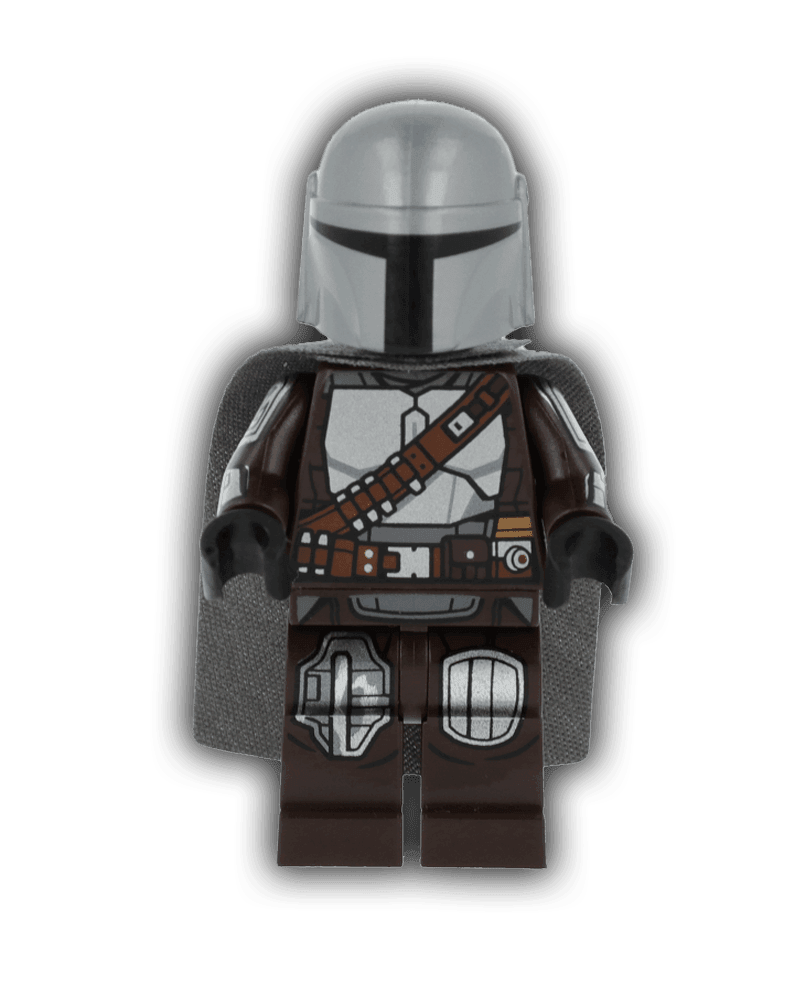 The Mandalorian / Din Djarin - Silver Beskar Armor (SW1135) - BricksAndFigsDE