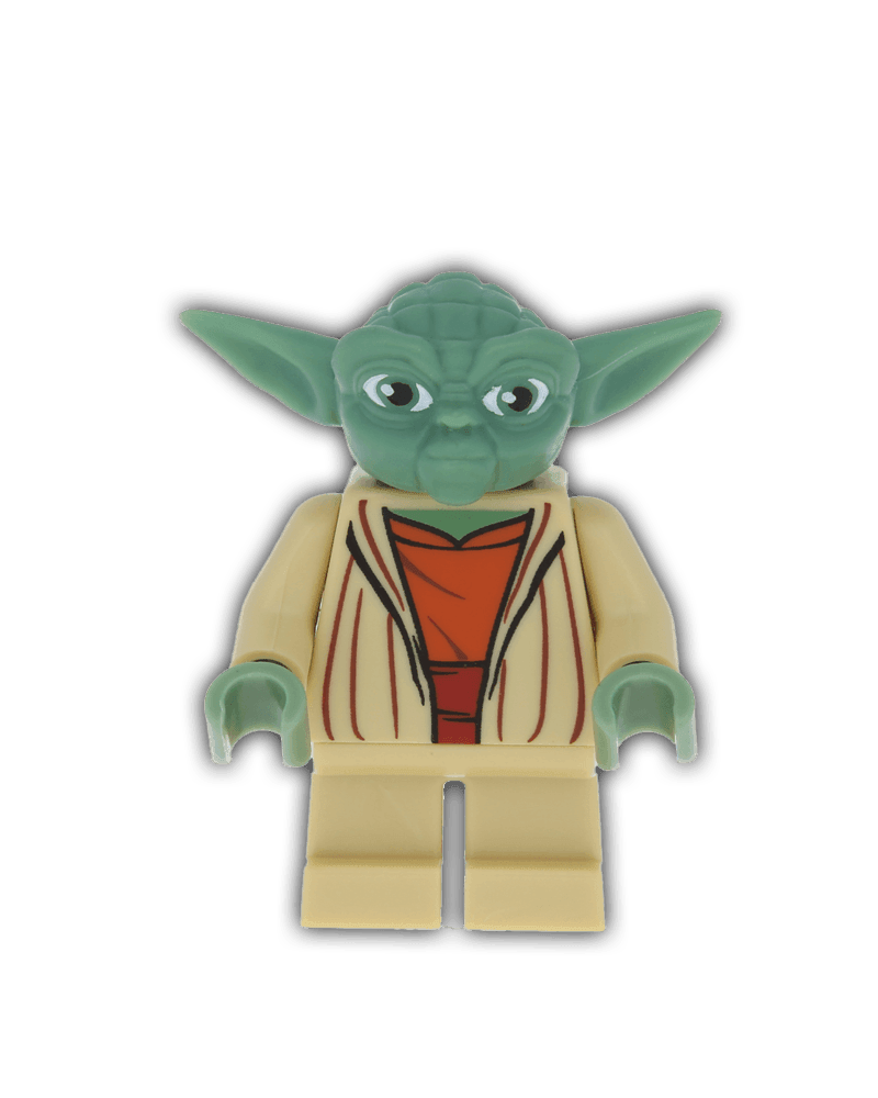 Yoda - Clone Wars, Light Bluish Gray Hair (SW0219) - BricksAndFigsDE