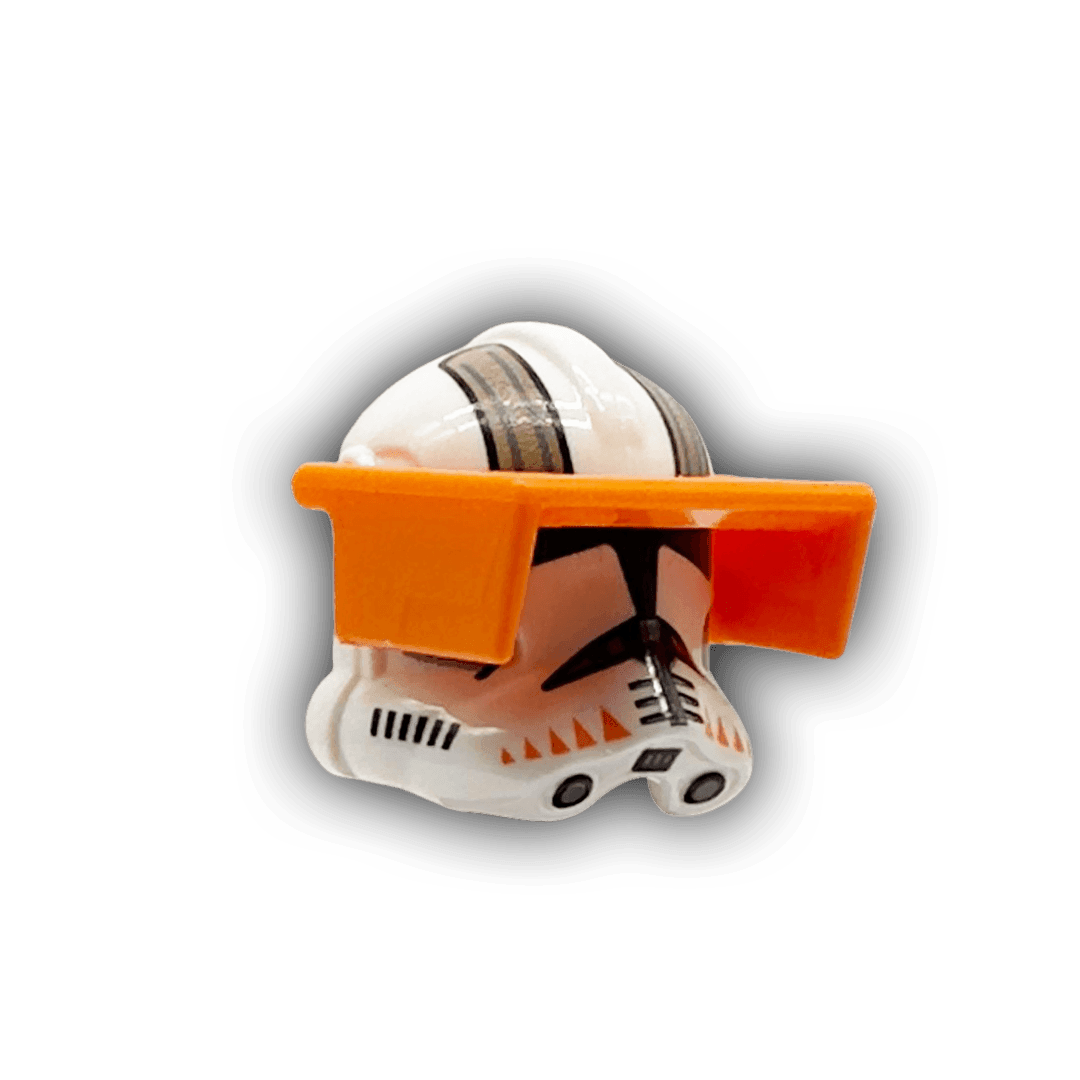 LEGO Star Wars Visor SW Clone Trooper Orange - BricksAndFigsDE