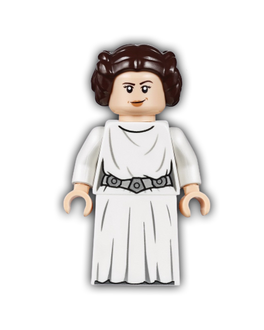 LEGO® Princess Leia (White Dress, Detailed Belt, Skirt Part) (SW1036)