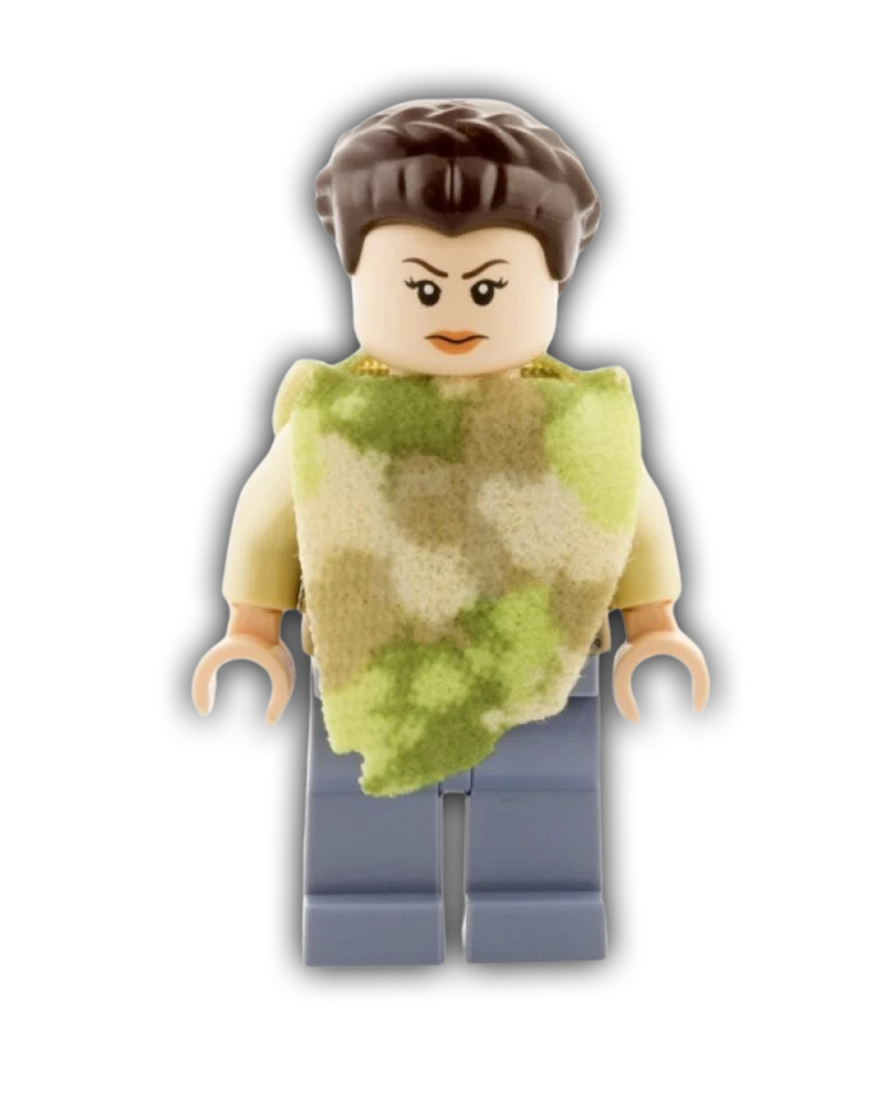 LEGO Star Wars Minifigure Princess Leia (Camouflage Cape) (SW0643)