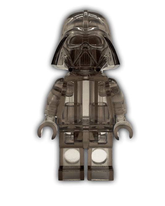 Monochrome Transparent Lord of the Dark Side (with matching Lightsaber) - BricksAndFigsDE