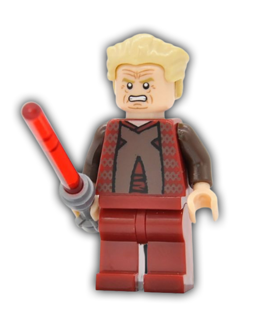 LEGO Star Wars Minifigure Chancellor Palpatine - Episode 3 Dark Red Outfit (SW0418)