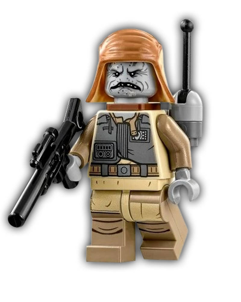 LEGO Star Wars Minifigure Pao - without Sticker on Backpack (SW0798)