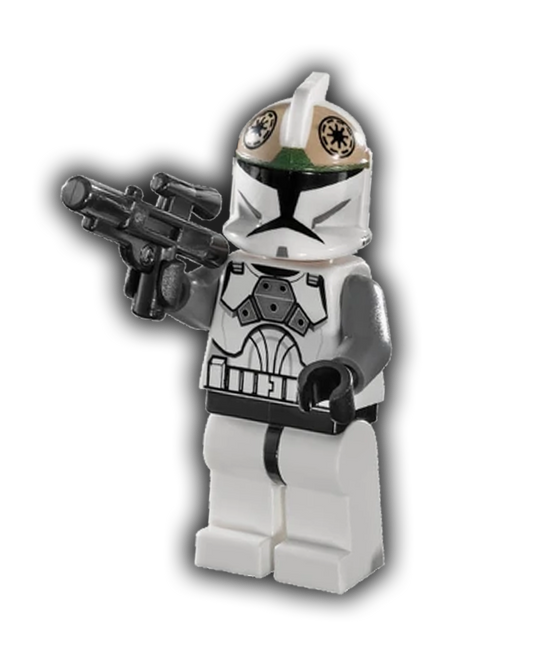 Clone Trooper Gunner (Phase 1) - Large Eyes (SW0221) - BricksAndFigsDE