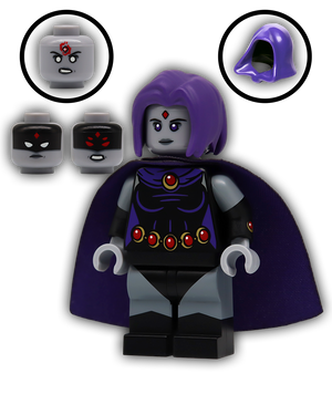 Shadow Sorceress Custom Minifigure