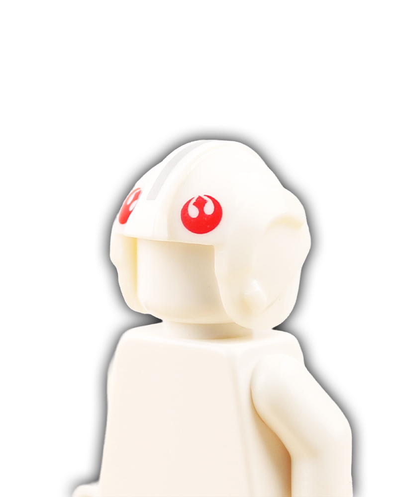 Rogue Squadron Rebel Pilot Custom Helmet - Red Eight