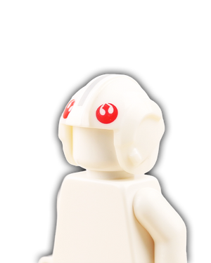 Rogue Squadron Rebel Pilot Custom Helmet - Red Eight