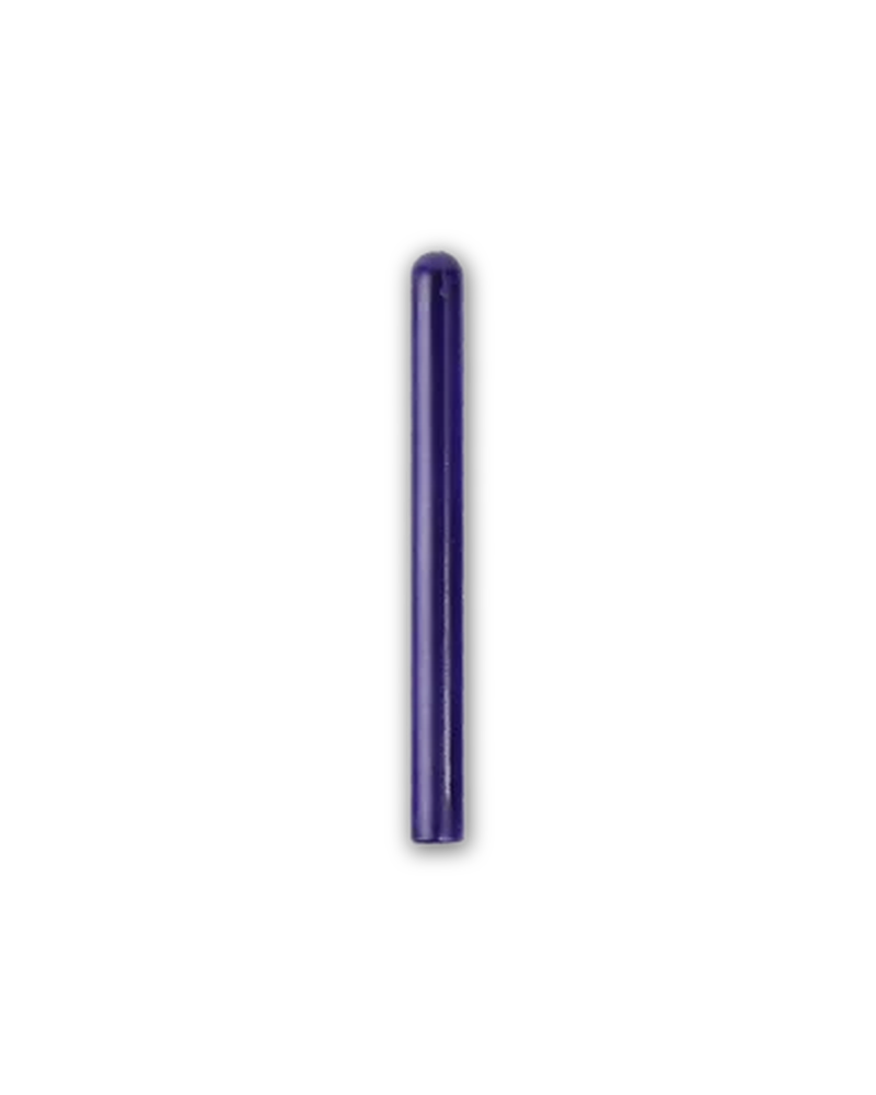Round Ended Saber Full Blade Custom Accessory - Trans Dark Purple - single long, straight blade